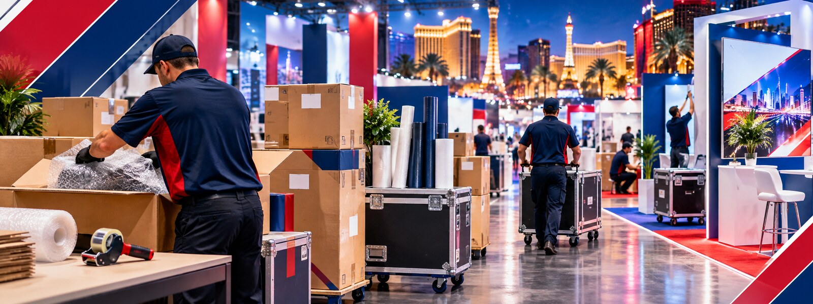 Trade Show Shipping, Receiving and Packing Services | Las Vegas, NV
